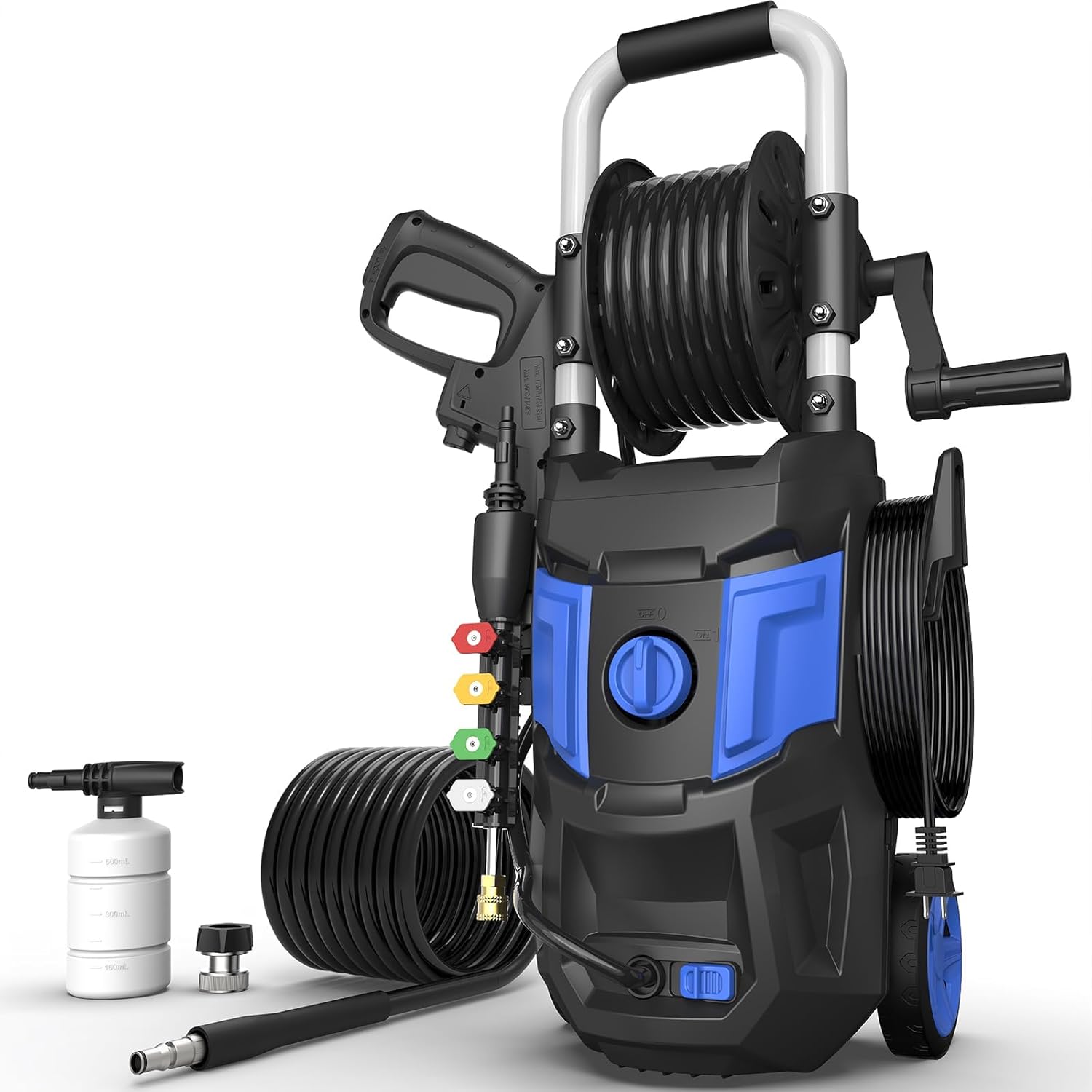 Experience Unmatched Cleaning Power with the Electric Pressure Washer: 5000 PSI for Effortless Cleaning