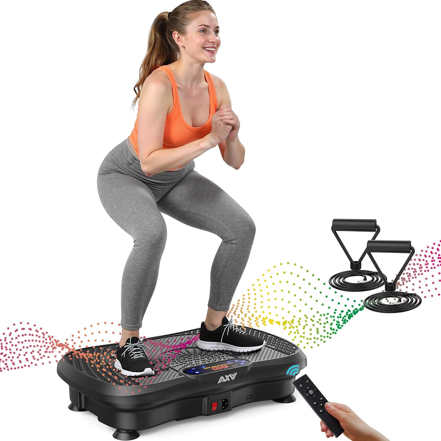 Transform Your Fitness Routine with the AXV Vibration Plate Fitness Platform