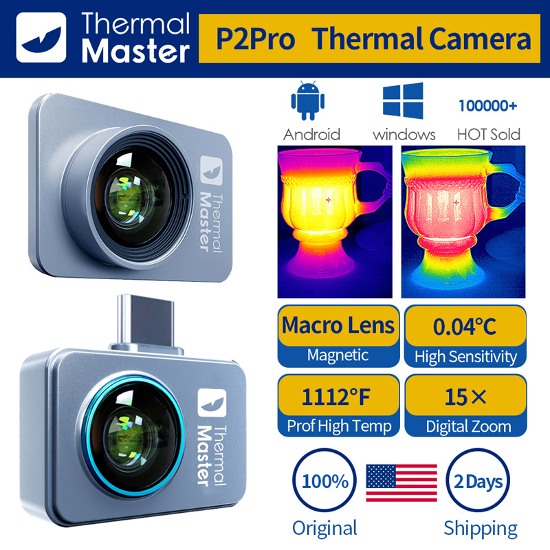 Discover the P2 P2PRO 600℃ Infrared Thermal Imaging Camera